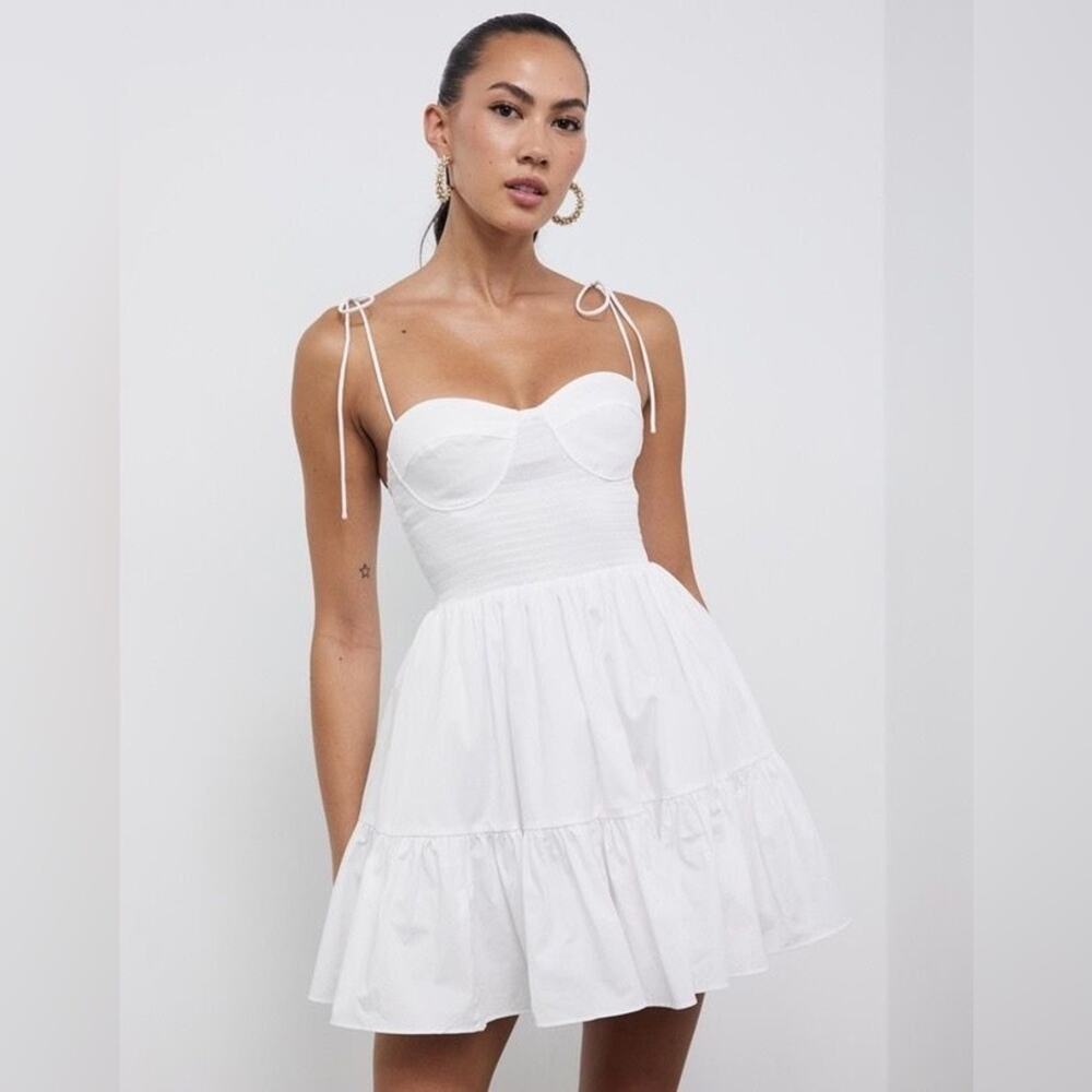 Staud Mini Landry Dress L - Picture 16 of 16